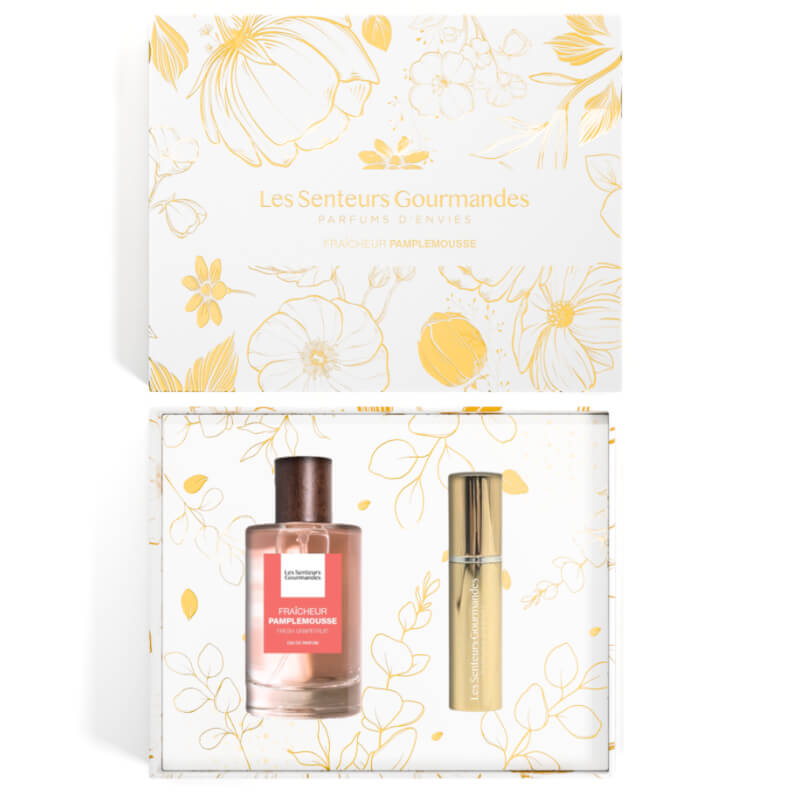 Fraicheur Pamplemousse EdP Geschenkbox 4 Fraicheur Pamplemousse EdP Geschenkbox Inhalt Duft 100ml und Zerstäuber