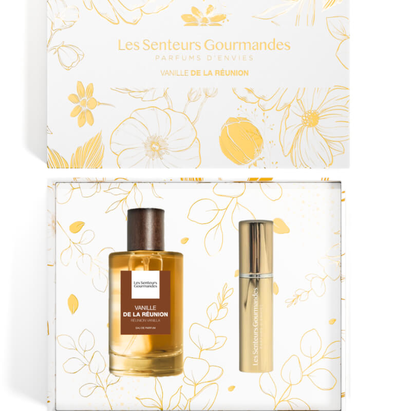 Vanille de la Reunion EdP Geschenkbox 4 Vanille de la reunion EdP Geschenkbox Inhalt Duft und Zerstäuber