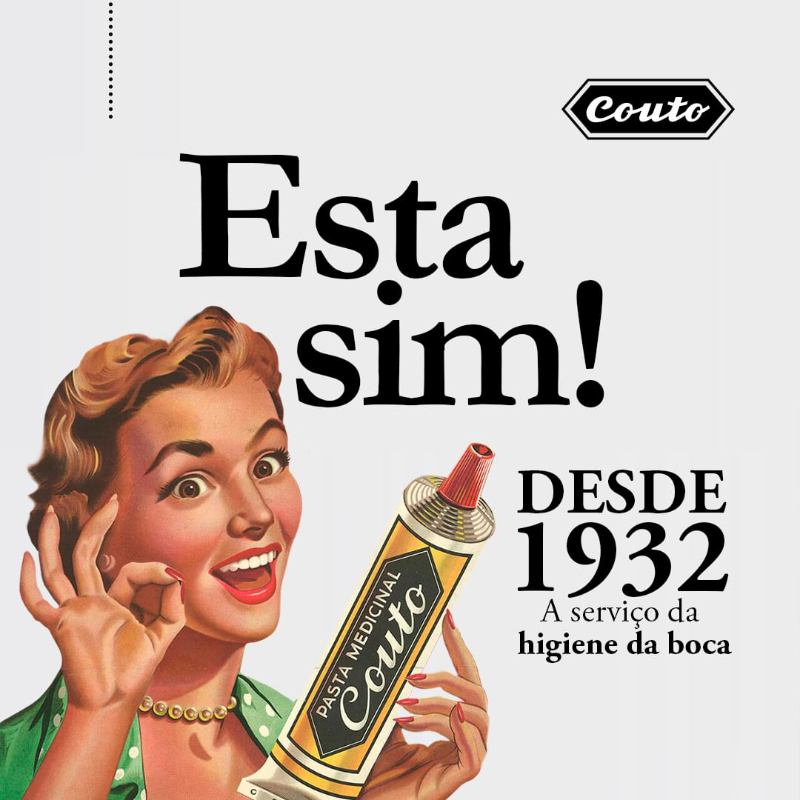Zahnpflege mit Couto Zahncreme aus Portugal Werbung Blog