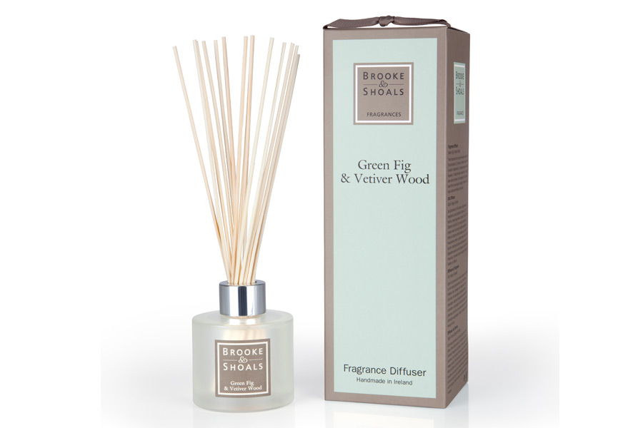 Raumduft Grüne Feige Vetiver 120ml von Brooke & Shoals