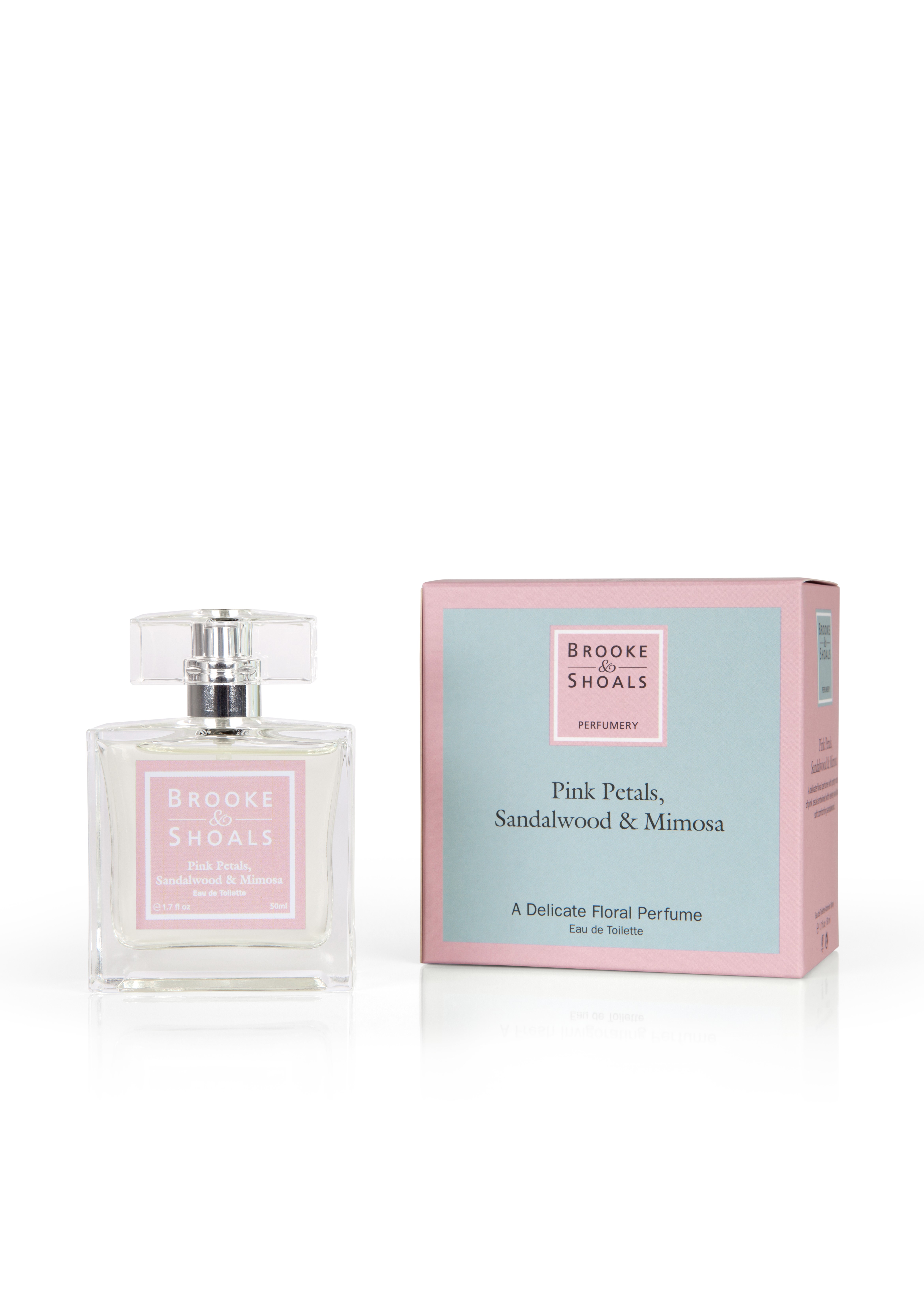 Eau de Toilette Rosa Blüten Sandelholz Mimose