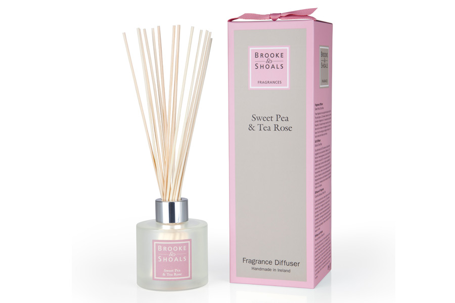 Raumduft Wicke Teerose 120ml von Brooke & Shoals